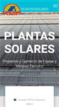 Mobile Screenshot of plantassolares.com